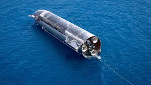 SpaceX rocket splashes down off Christmas Island, becomes 'talk of the town'