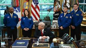 Trump welcomes 'very brave' Artemis II astronauts to White House