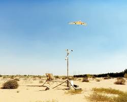 Imagem De Drone Used For Cloud Seeding In Uae