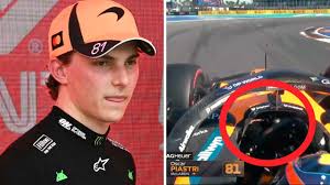 Piastri ‘loses it’ as F1 flipped on its head