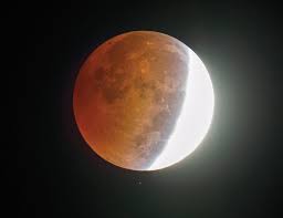 Image result for Total lunar eclipse to meet 'supermoon'