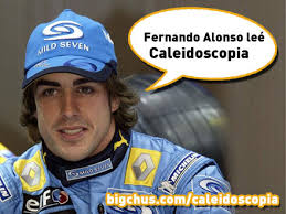 Fernando Alonso. Escrito por bigchus - octubre 22, 2006 a las 10:10 pm. Fernando Alonso lee Caleidoscopia. Archivado en Deporte, Publicidad | 44 Comentarios - fernando_alonso