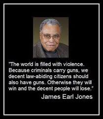 James Earl Jones on Gun Control : snopes.com via Relatably.com