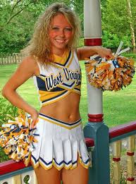 Image result for wvu cheerleader