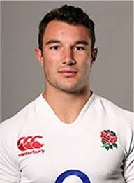 Epsom College – Old Epsomians line up for England - Epsom_College_rugby_former_pupil_George_Lowe