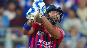 IPL 2026: Nicholas Pooran, Mitchell Marsh's explosive batting display takes LSG to 141 runs in 10 overs