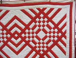 Résultat de recherche d'images pour "red and white quilts"