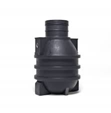 Lying cylindrical septic tanks