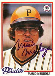 Mario Mendoza Autograph on a 1978 Topps (#383) - mario_mendoza_autograph