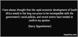 Harry Oppenheimer Quotes. QuotesGram via Relatably.com