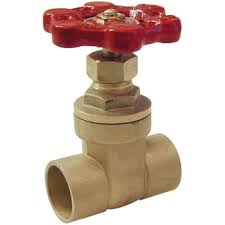 Mueller Streamline Gate Valve Copper Sweat Brass Valve ...