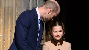 Princess Charlotte is Prince William's clone in uncanny photos taken 25 years apart