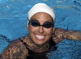 ... it again… she made her goal of qualifying for the U.S. Trials in Omaha, Nebraska this week and Janet Evans Willson will certainly swim with pride today. - janet-evans-swimmer-2