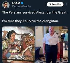 - واکنش طنز یک کمدین آمریکایی به تحولات ایران: "ایرانی‌ها از این اورانگوتان هم عبور می‌کنند"