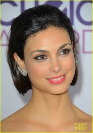 About this photo set: Former Firefly co-stars Morena Baccarin and Nathan Fillion hit the red carpet at the 2013 People&#39;s Choice Awards held at Nokia Theatre ... - morena-baccarin-nathan-fillion-peoples-choice-awards-2013-02