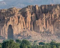 ongoing restoration efforts in Bamiyan, Afghanistan