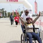 Eighty wheelchairs participate Cape Town