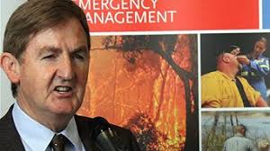Minister for Bushfire Response Peter Ryan. (Gerard Callinan - ABC Gippsland) - r854421_8116322