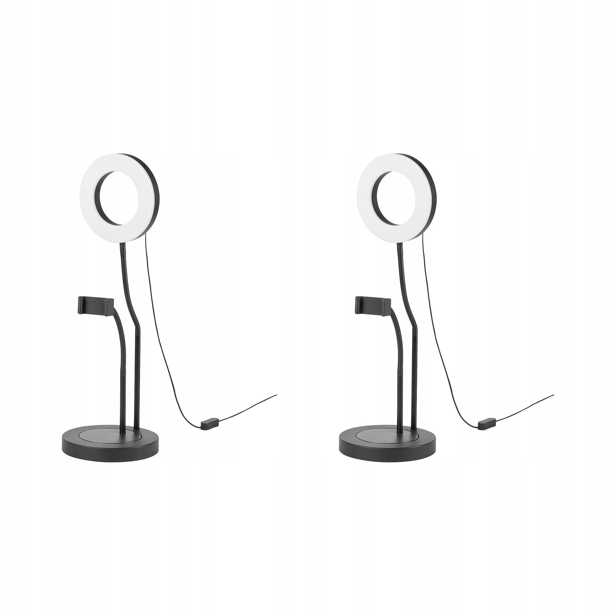 IKEA LÅNESPELARE ring lamp with phone holder
