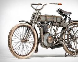 Image of 1907 HarleyDavidson motorcycle