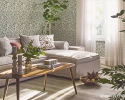 サンゲツ 壁紙 ボタニカル 植物柄 RE55524 ウィリアムモリス 施工事例の画像