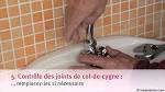 Rparer un mitigeur qui fuit la base et changer sa cartouche