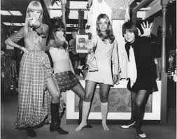Image result for vinyl mini skirt 1960s