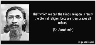 That which we call the Hindu religion is really the Eternal ... via Relatably.com