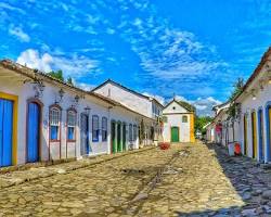 Image of Cobblestone streets in Paraty