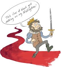 Blood in Macbeth via Relatably.com