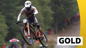 Charlie Hatton Shines at the Cycling World Championships 2023, Securing Gold in the Downhill Mountain Bike Event for Great Britain - 1