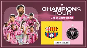 Inter Miami players celebrating after a goal in preseason