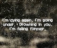 Evanescence - Going Under - song lyrics, song quotes, songs, music ... via Relatably.com