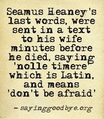 Seamus Heaney on Pinterest | Poem, Literature and Blackberries via Relatably.com