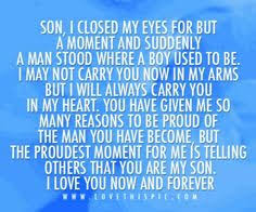 My Wish for My Son -- I Love You | Sons, Boys and Daughters via Relatably.com