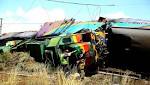 Clean-up site horror train smash
