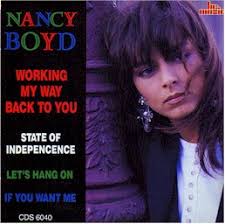 CD-single &quot;Working my way back to you&quot; - nancy-boyd-single