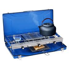 Camplux Propane Camping Stove 2 Burners & 1 Grill, 20,400 ...