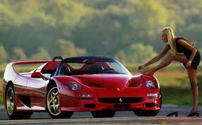 Resultado de imagem para girls and ferrari