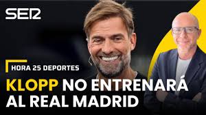 Jürgen Klopp no es candidato a ocupar el banquillo del Real Madrid la próxima temporada
