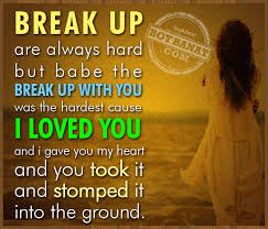 Break Up Love Quotes - Boy Banat via Relatably.com