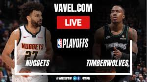 Denver Nuggets vs Minnesota Timberwolves LIVE Score Updates in NBA Playoffs Game