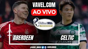 Aberdeen x Celtic AO VIVO, jogo em tempo real pelo Campeonato Escocês