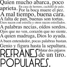 Image result for refranes y trabalenguas