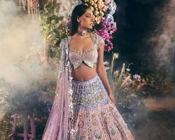 Image of Embroidered Lehenga