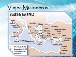 Resultado de imagen de Losviajes de San Pablo