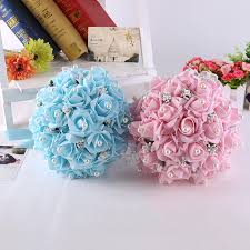 Image result for karangan bunga mawar biru