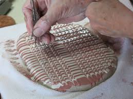 Image result for slip decoration pottery