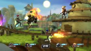 Playstation All-star Battle Royale Timed Mode gameplay