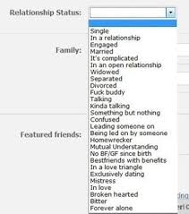 Facebook Relationship Status | Funny Pictures, Quotes, Pics ... via Relatably.com